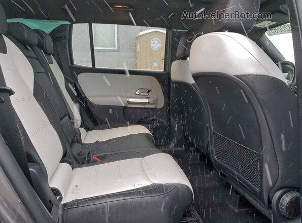 W1N4M4HBXNW204935 2022 MERCEDES-BENZ GLB-CLASS Charcoal Սալոնի հետևի տեսք