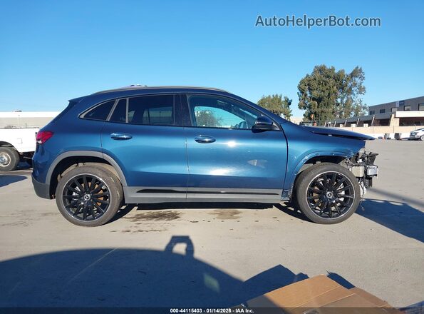 W1N4N4HB2NJ323248 2022 MERCEDES-BENZ GLA 250 Blue Rear interior view