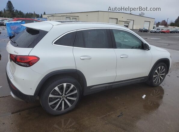 W1N4N4HB3MJ200654 2021 MERCEDES-BENZ GLA Белый Задняя правая четверть
