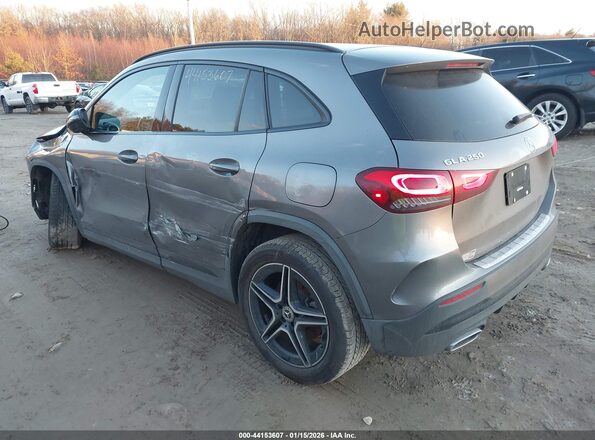 W1N4N4HB3MJ246579 2021 MERCEDES-BENZ GLA 250 Серый Задняя левая четверть