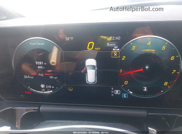 W1N4N4HB4PJ493159 2023 MERCEDES-BENZ GLA 250 Белый 