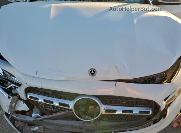 W1N4N4HB7MJ278077 2021 MERCEDES-BENZ GLA White Vista del compartimento del motor