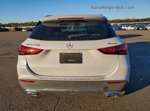 W1N4N4HB7MJ278077 2021 MERCEDES-BENZ GLA White Vista trasera