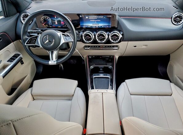 W1N4N4HB8RJ577746 2024 MERCEDES-BENZ GLA White Dashboard view