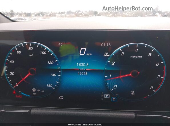 W1N4N4HB9NJ368963 2022 MERCEDES-BENZ GLA 250 White Հետևի նստատեղերի տեսք