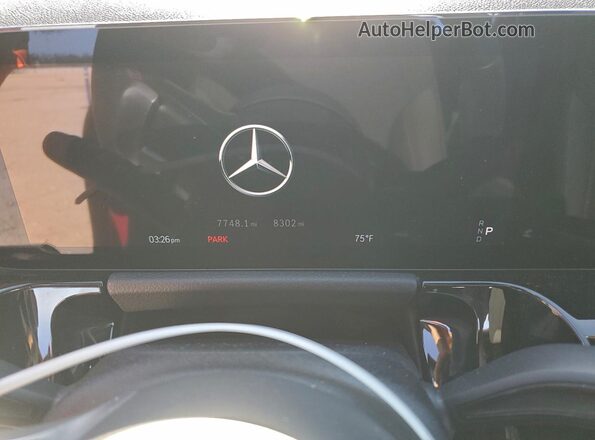 W1N4N4HBXRJ620399 2024 MERCEDES-BENZ GLA Красный Вид щитка приборов