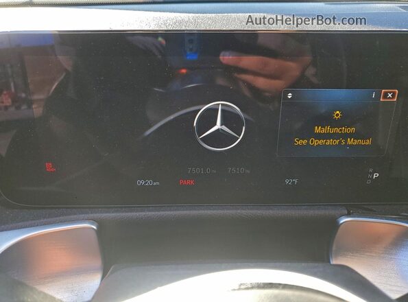 W1N9M0CB0RN092129 2024 MERCEDES-BENZ EQB Black ხელსაწყოთა პანელის ხედი