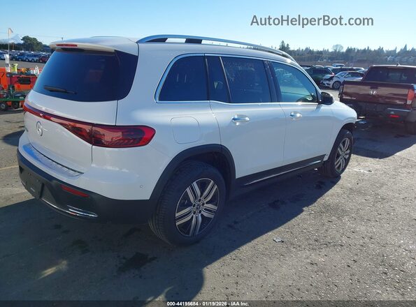 W1N9M0CB3RN108906 2024 MERCEDES-BENZ EQB 250 SUV White Tył prawy