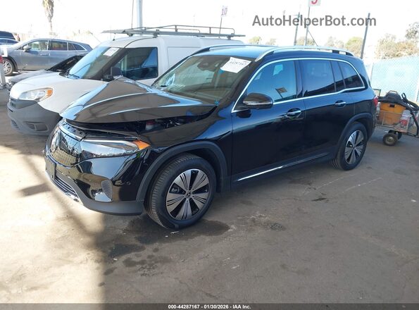 W1N9M0CB5SN134249 2025 MERCEDES-BENZ EQB 250 SUV Black წინა მარცხენა ხედი სამი მეოთხედიდან