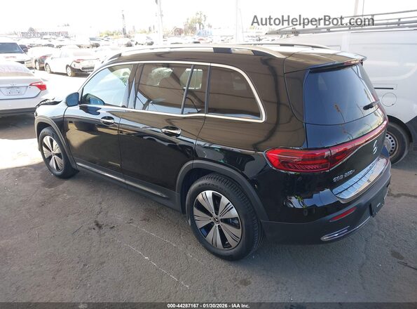 W1N9M0CB5SN134249 2025 MERCEDES-BENZ EQB 250 SUV Black უკანა მარცხენა