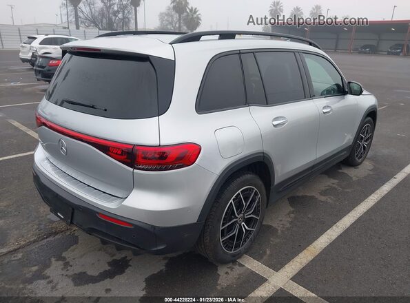 W1N9M0CB9PN034209 2023 MERCEDES-BENZ EQB 250 SUV Silver Задня права чверть