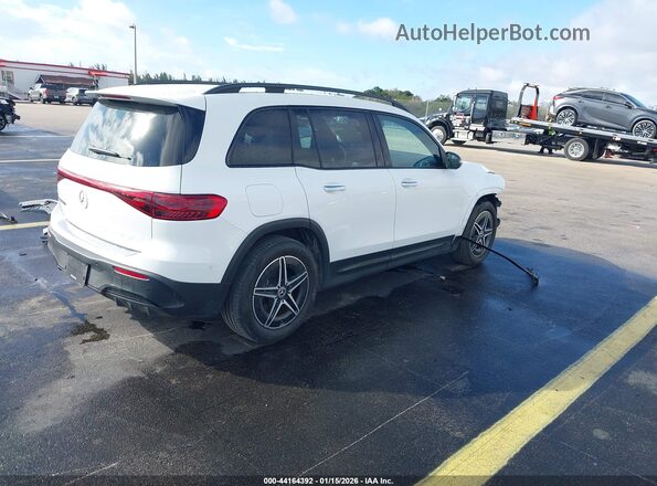 W1N9M0CBXRN093014 2024 MERCEDES-BENZ EQB 250 SUV White Задня права чверть