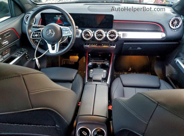 W1N9M0KB3PN052108 2023 MERCEDES-BENZ EQB Black წინა პანელის ხედი