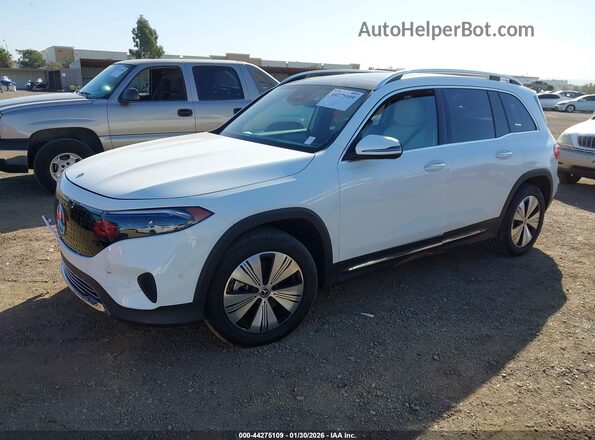 W1N9M0KB8RN104254 2024 MERCEDES-BENZ EQB 300 SUV White წინა მარცხენა ხედი სამი მეოთხედიდან
