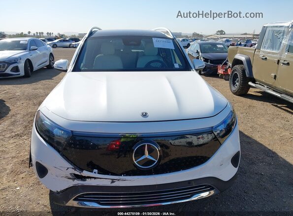 W1N9M0KB8RN104254 2024 MERCEDES-BENZ EQB 300 SUV White ხელსაწყოთა პანელის ხედი