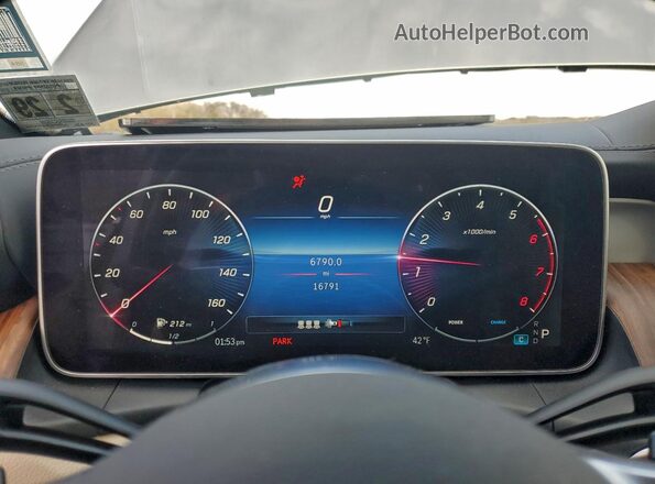 W1NKM4HB4RF126892 2024 MERCEDES-BENZ GLC-CLASS Gold Вид щитка приладів