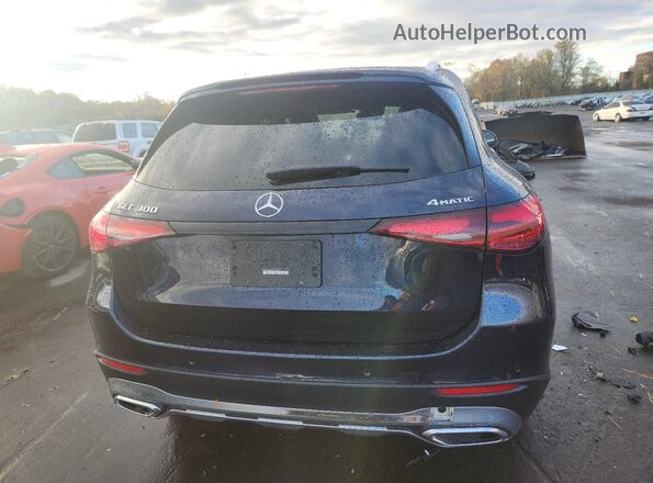 W1NKM4HB4RF133986 2024 MERCEDES-BENZ GLC-CLASS Blue Rear view