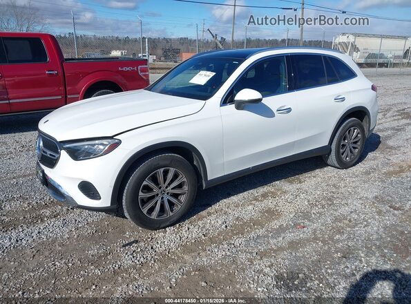 W1NKM4HB6RF220952 2024 MERCEDES-BENZ GLC 300 White წინა მარცხენა ხედი სამი მეოთხედიდან