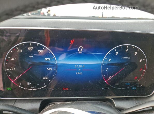 W1NKM4HB6SF280851 2025 MERCEDES-BENZ GLC-CLASS Black Вид щитка приладів