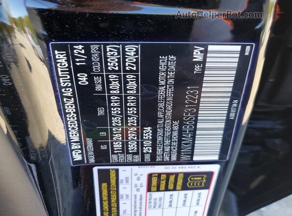 W1NKM4HB6SF312231 2025 MERCEDES-BENZ GLC-CLASS Black Вид підкапотного простору