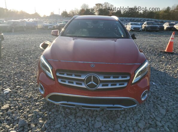 W1NTG4EBXLU029019 2020 MERCEDES-BENZ GLA Red Vista frontal