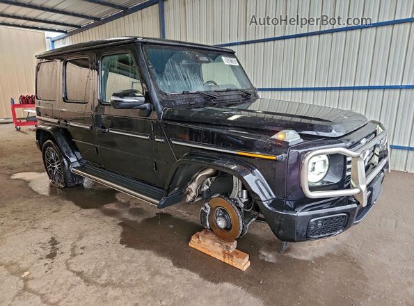 W1NWH1AB0SX047752 2025 MERCEDES-BENZ G-CLASS Black Передня права чверть