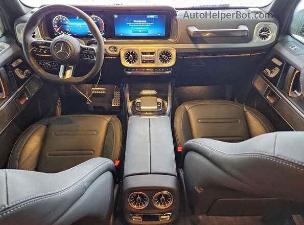 W1NWH1AB0SX047752 2025 MERCEDES-BENZ G-CLASS Black Вид панелі приладів