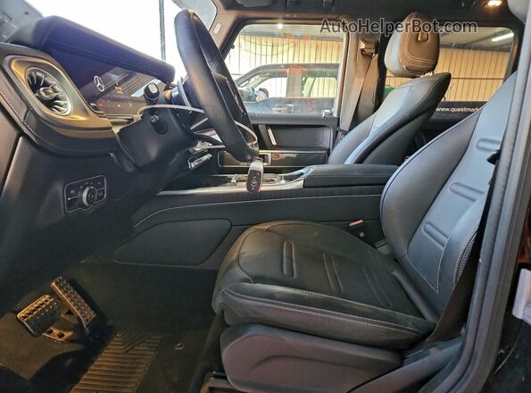 W1NWH1AB0SX047752 2025 MERCEDES-BENZ G-CLASS Black Вид салону спереду
