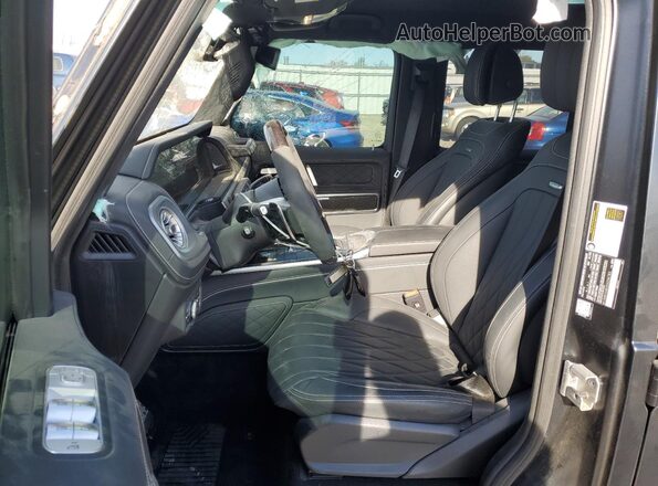 W1NWH5AB2SX034783 2025 MERCEDES-BENZ G-CLASS Black Widok wnętrza z przodu