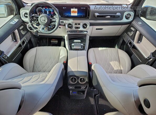 W1NWH5AB7SX026307 2025 MERCEDES-BENZ G-CLASS Gray Widok deski rozdzielczej