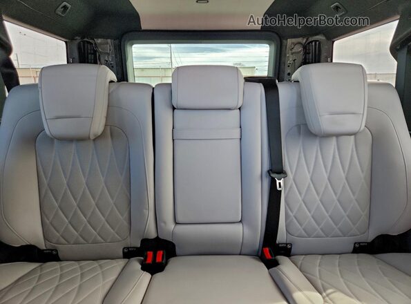 W1NWH5AB7SX026307 2025 MERCEDES-BENZ G-CLASS Gray Widok tylnych siedzeń