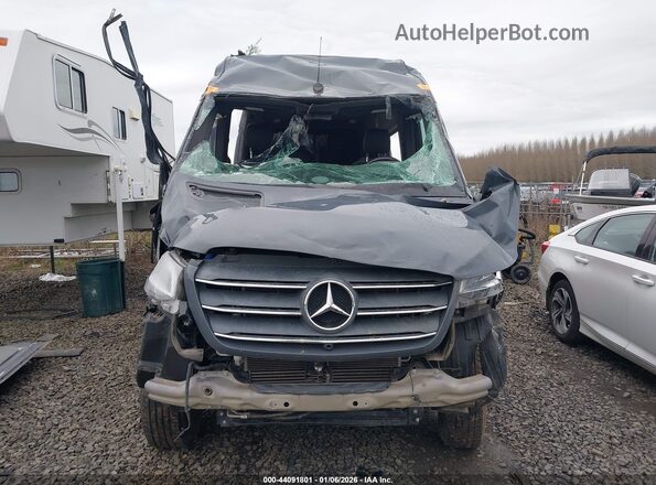 W1W4EBVY6LT024078 2020 MERCEDES-BENZ SPRINTER Gray Widok wnętrza z tyłu