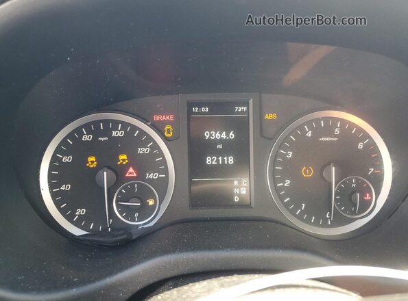 W1YV0BEY6M3768520 2021 MERCEDES-BENZ METRIS Silver Instrument cluster view