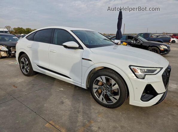 WA11AAGE0NB044353 2022 AUDI E-TRON White Front right