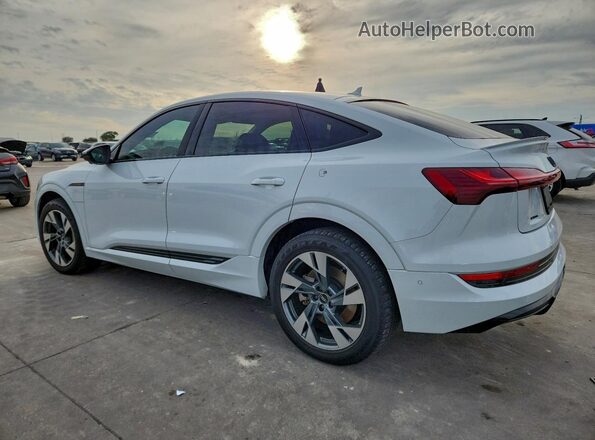 WA11AAGE0NB044353 2022 AUDI E-TRON White Rear left
