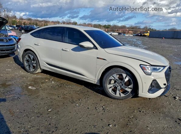 WA11AAGE6NB010188 2022 AUDI E-TRON Cream წინა მარჯვენა