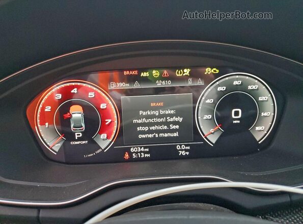 WA124AFY3S2058007 2025 AUDI SQ5 Silver Սարքավորումների վահանակի տեսք