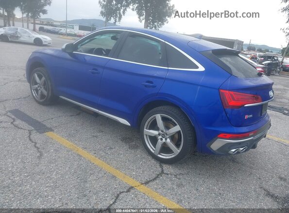 WA124AFY4N2039325 2022 AUDI SQ5 Blue Tył lewy