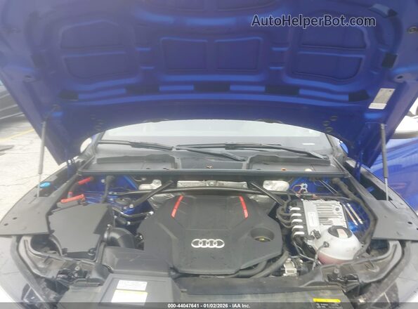 WA124AFY4N2039325 2022 AUDI SQ5 Blue Widok z tyłu