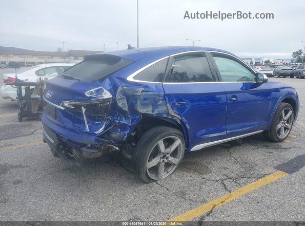 WA124AFY4N2039325 2022 AUDI SQ5 Blue Tył prawy