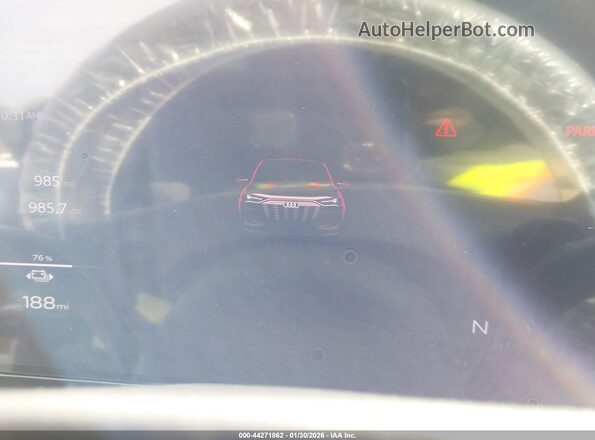WA124BGF5SA051858 2025 AUDI Q6 E-TRON Black Հետևի նստատեղերի տեսք