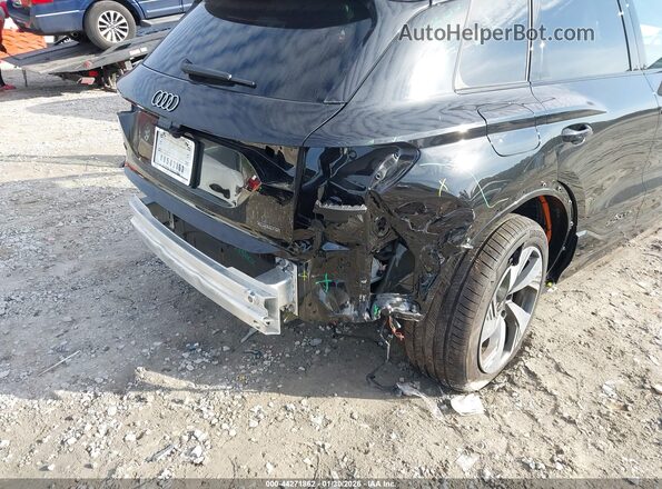 WA124BGF5SA051858 2025 AUDI Q6 E-TRON Black Սարքավորումների վահանակի տեսք