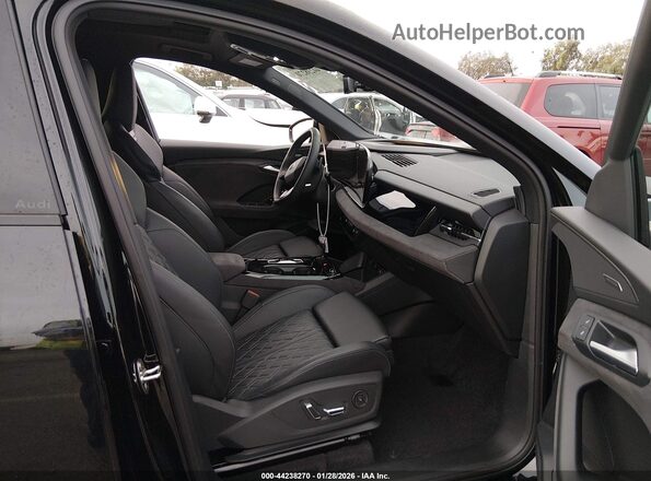 WA125BGF2SA025862 2025 AUDI SQ6 Black Widok wnętrza z przodu