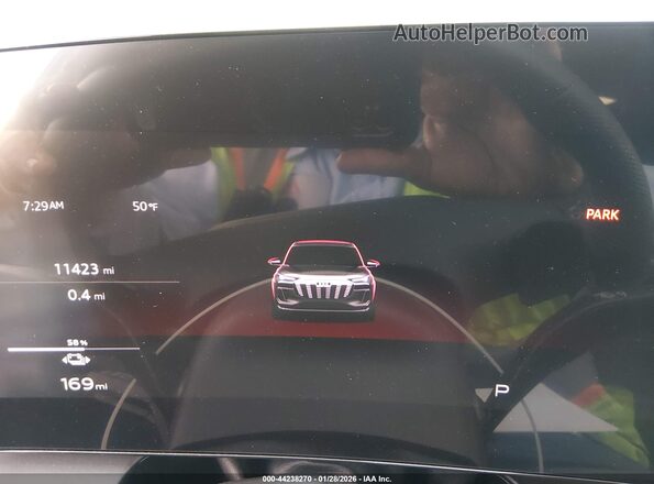 WA125BGF2SA025862 2025 AUDI SQ6 Black Widok tylnych siedzeń