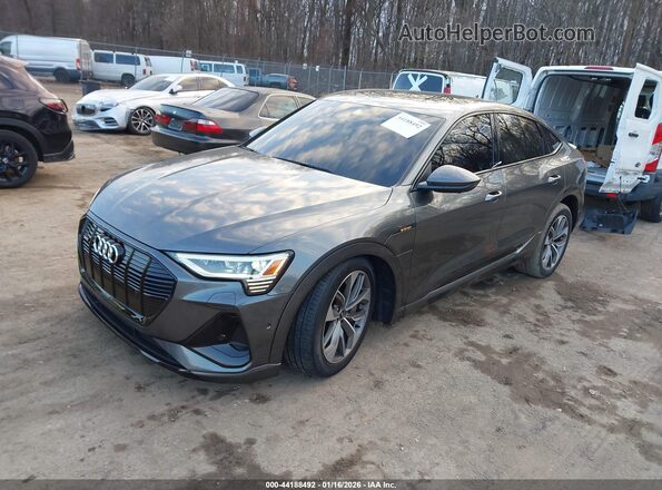WA12AAGE4MB027901 2021 AUDI E-TRON Серый Передняя левая четверть