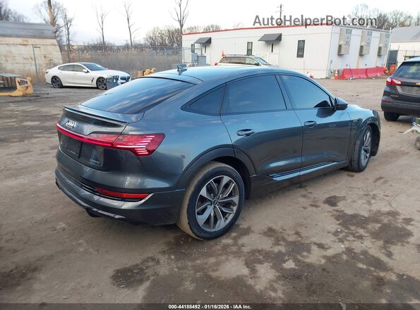 WA12AAGE4MB027901 2021 AUDI E-TRON Серый Задняя правая четверть