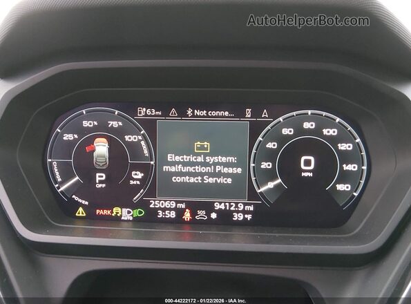 WA132BFZXNP016563 2022 AUDI Q4 Black უკანა სავარძლების ხედი