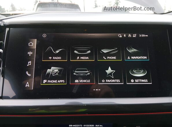 WA132BFZXNP016563 2022 AUDI Q4 Black 