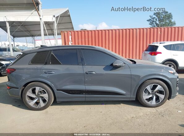 WA134BGF3SA022685 2025 AUDI Q6 E-TRON Gray Rear interior view