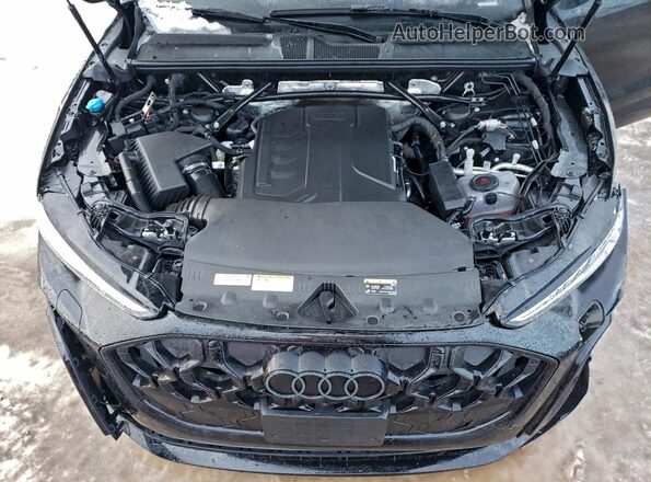WA15AAGUXS2066008 2025 AUDI Q5 Charcoal Vista del compartimento del motor